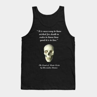 The Count of Monte Cristo Tank Top